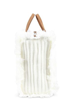 Borsa tote bianco SAINT BARTH KIDS | COL000300502G